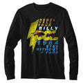 Billy Idol Eyeballs Long Sleeve Boyfriend Tee Hoodie, Sweatshirt | CiraTrend.com