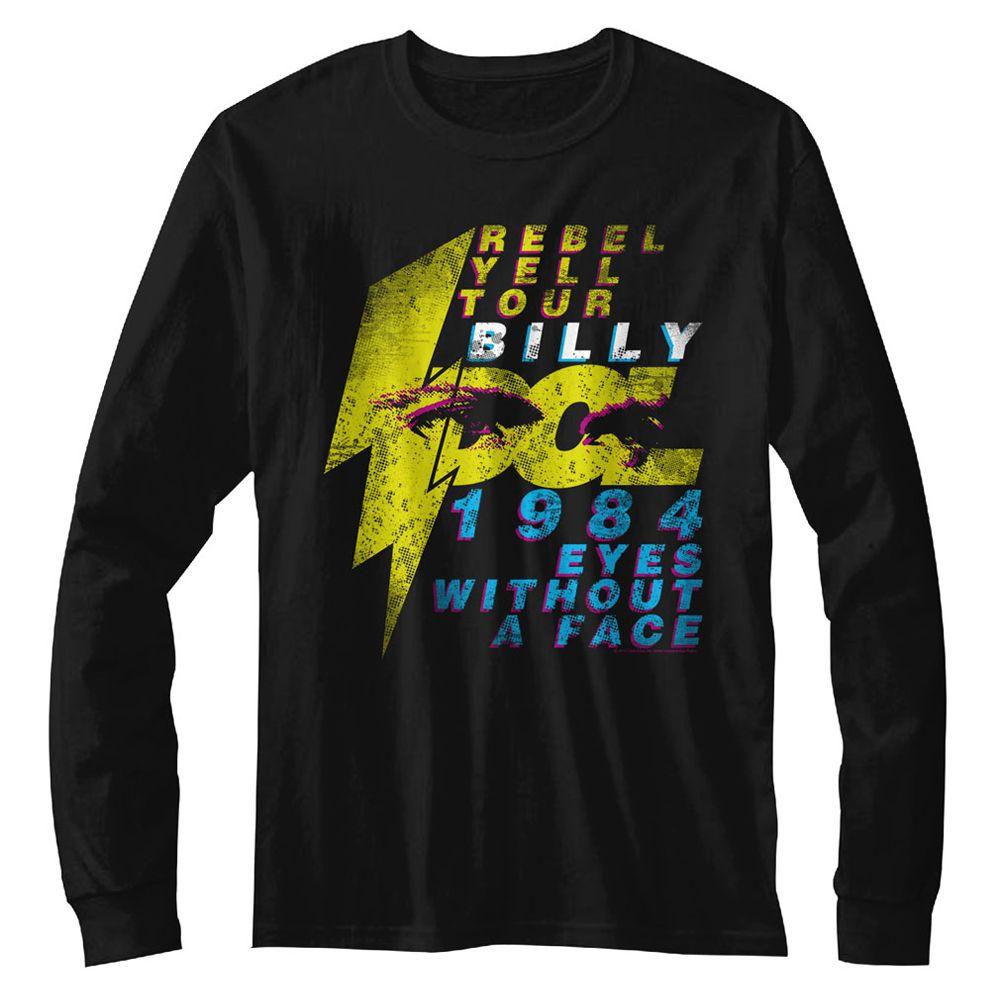 Billy Idol Eyeballs Long Sleeve T-Shirt Hoodie, Sweatshirt | CiraTrend.com