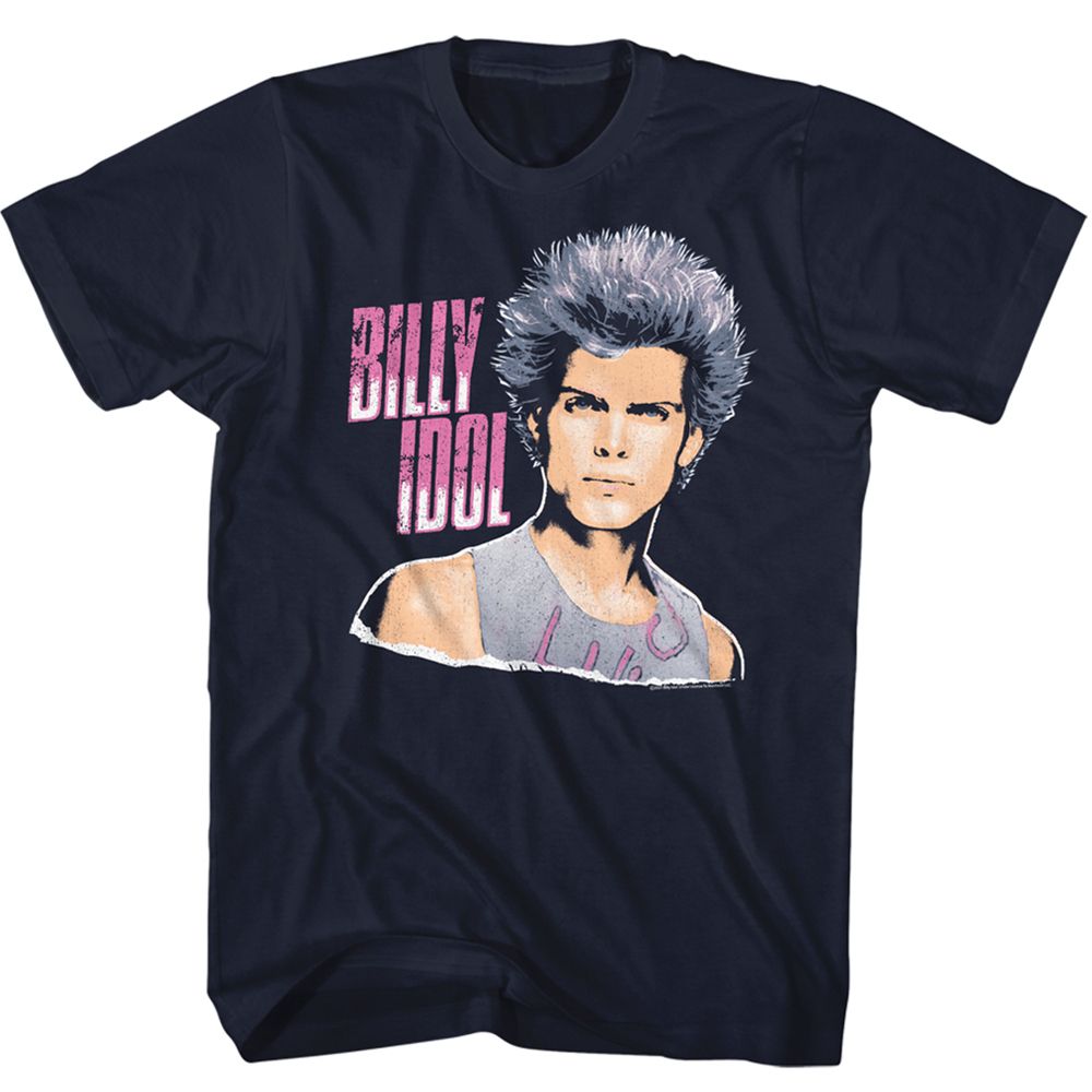 Billy Idol - Idol Soft Clouds Boyfriend Tee Hoodie, Sweatshirt | CiraTrend.com