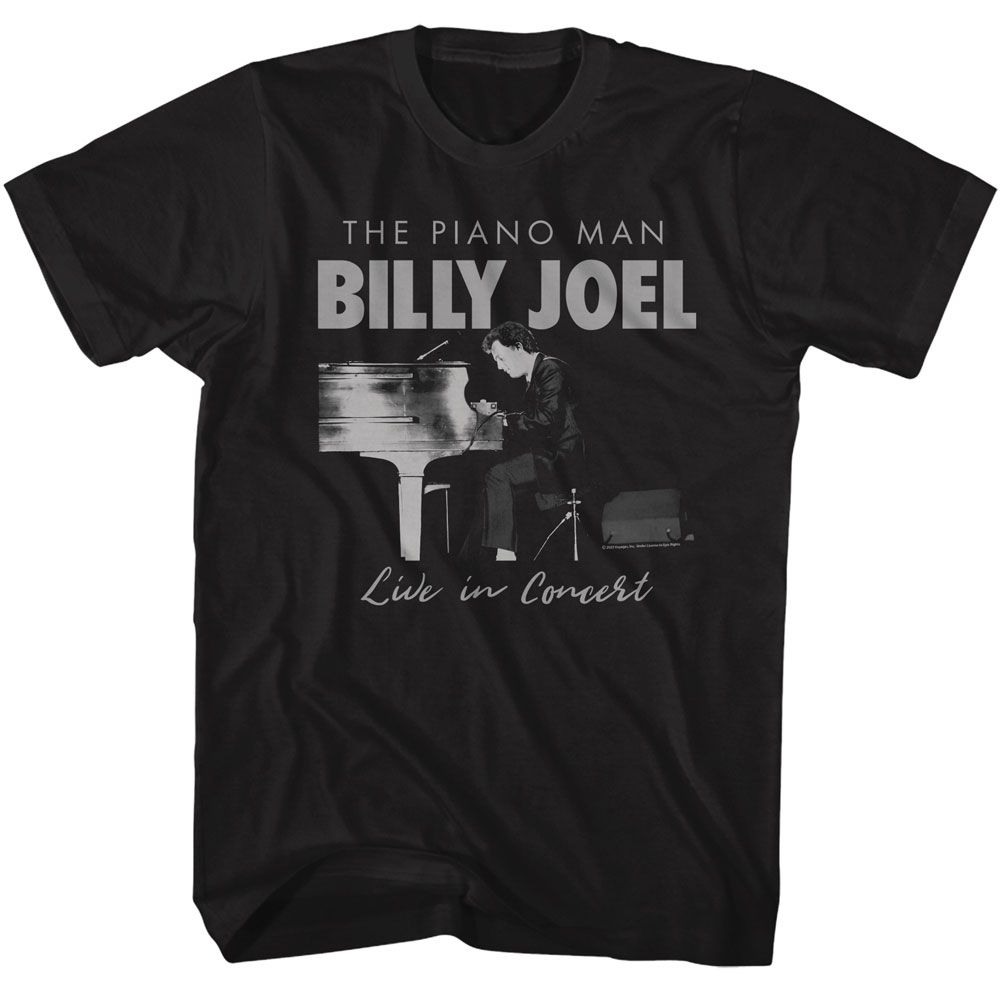 Billy Joel - Monocolor Boyfriend Tee Hoodie, Sweatshirt | CiraTrend.com