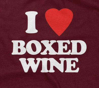 I Love Boxed Wine T-Shirt Hoodie, Sweatshirt | CiraTrend.com (Image 2)