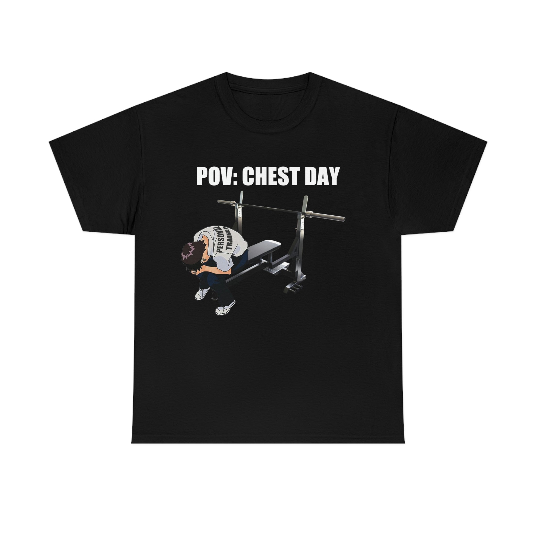 CHEST DAY Tee Hoodie, Sweatshirt | CiraTrend.com (Image 2)