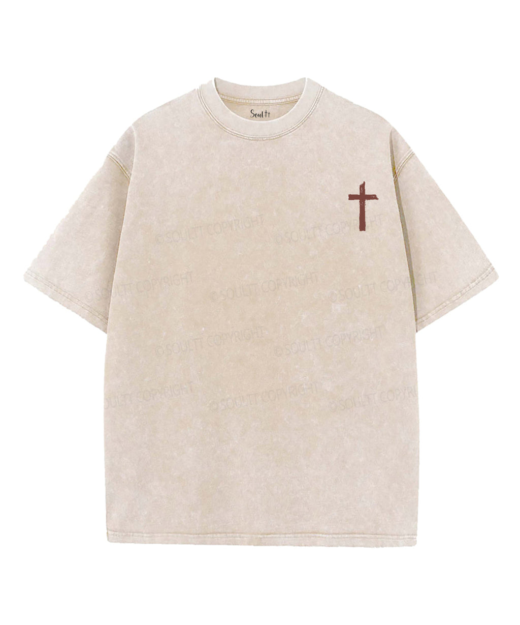 Give Thanks To The Lord Double Sised Unisex Washed Christian T-shirt Hoodie, Sweatshirt | CiraTrend.com (Image 2)