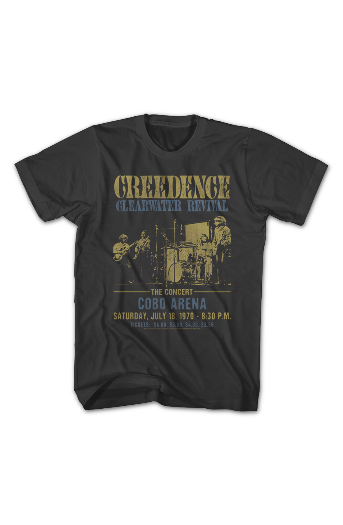 Cobo Arena Concert Creedence Clearwater Revival T-Shirt Hoodie, Sweatshirt | CiraTrend.com (Image 2)