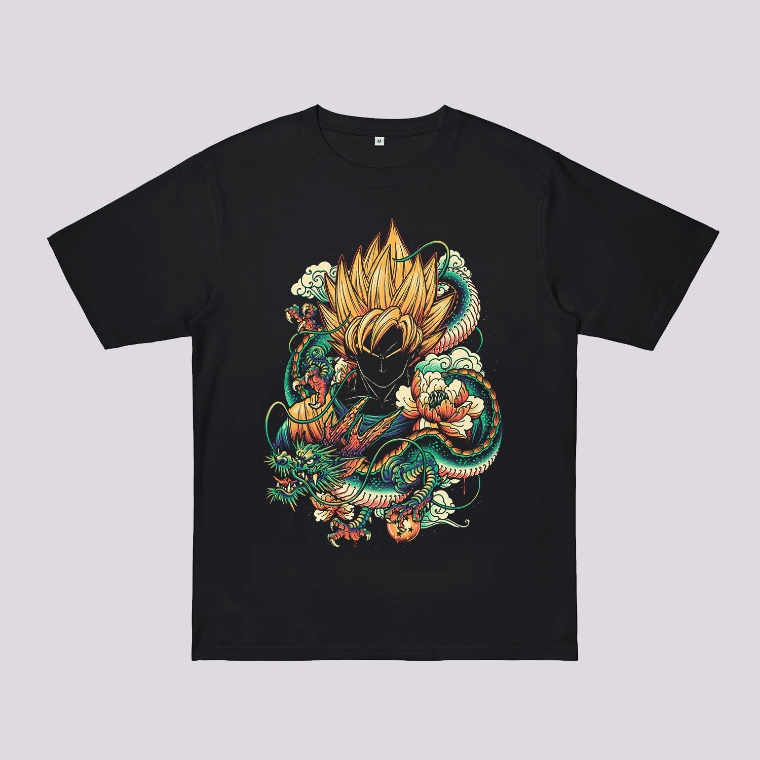 Colorful Dragon Oversized T-Shirt Hoodie, Sweatshirt | CiraTrend.com (Image 2)