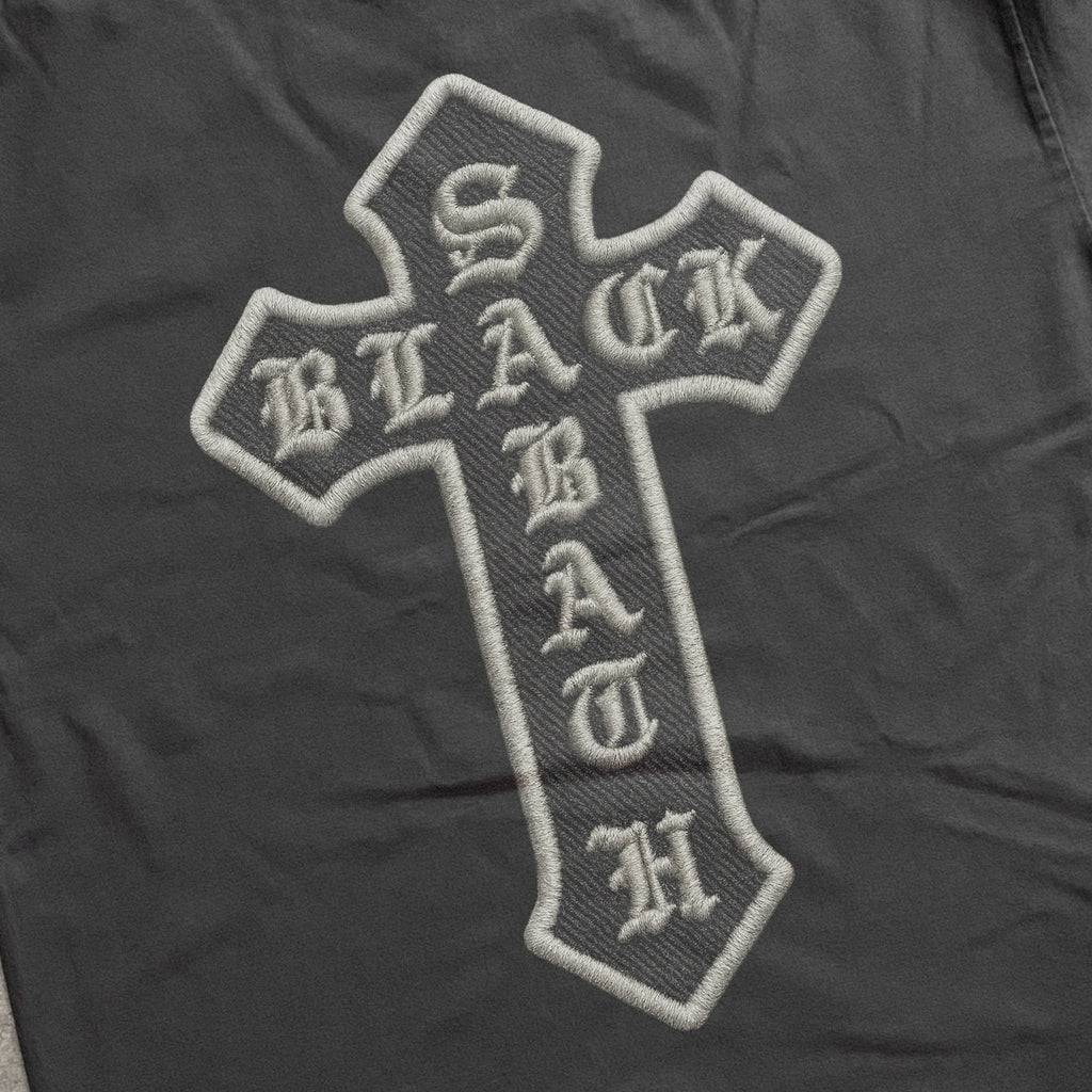 BLACK SABATH CROSS LOGO HEAVYWEIGHT BLACK T-SHIRT Hoodie, Sweatshirt | CiraTrend.com (Image 2)