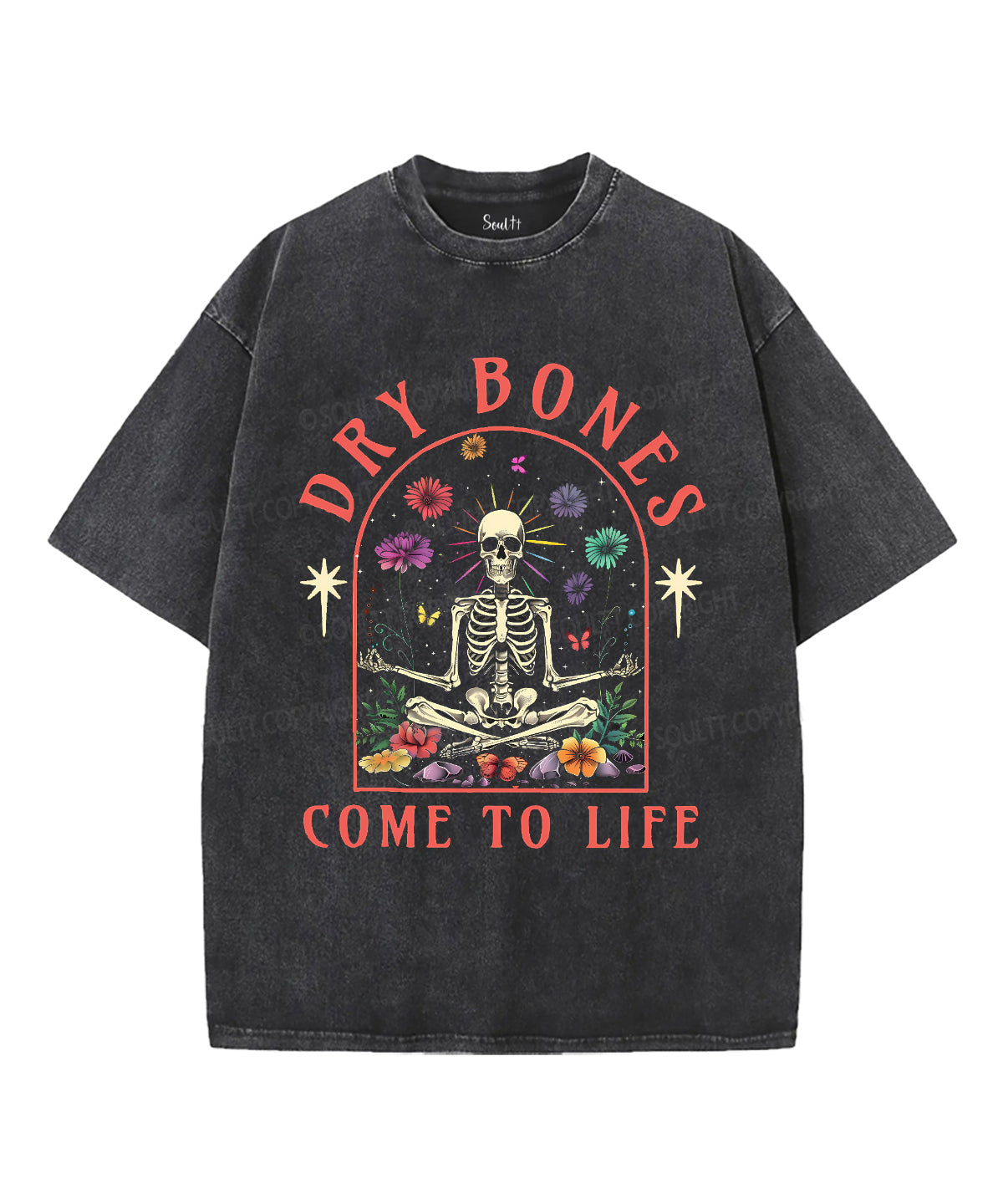 Dry Bones Come To Life Unisex Washed Christian T-shirt Style012 Hoodie, Sweatshirt | CiraTrend.com (Image 1)