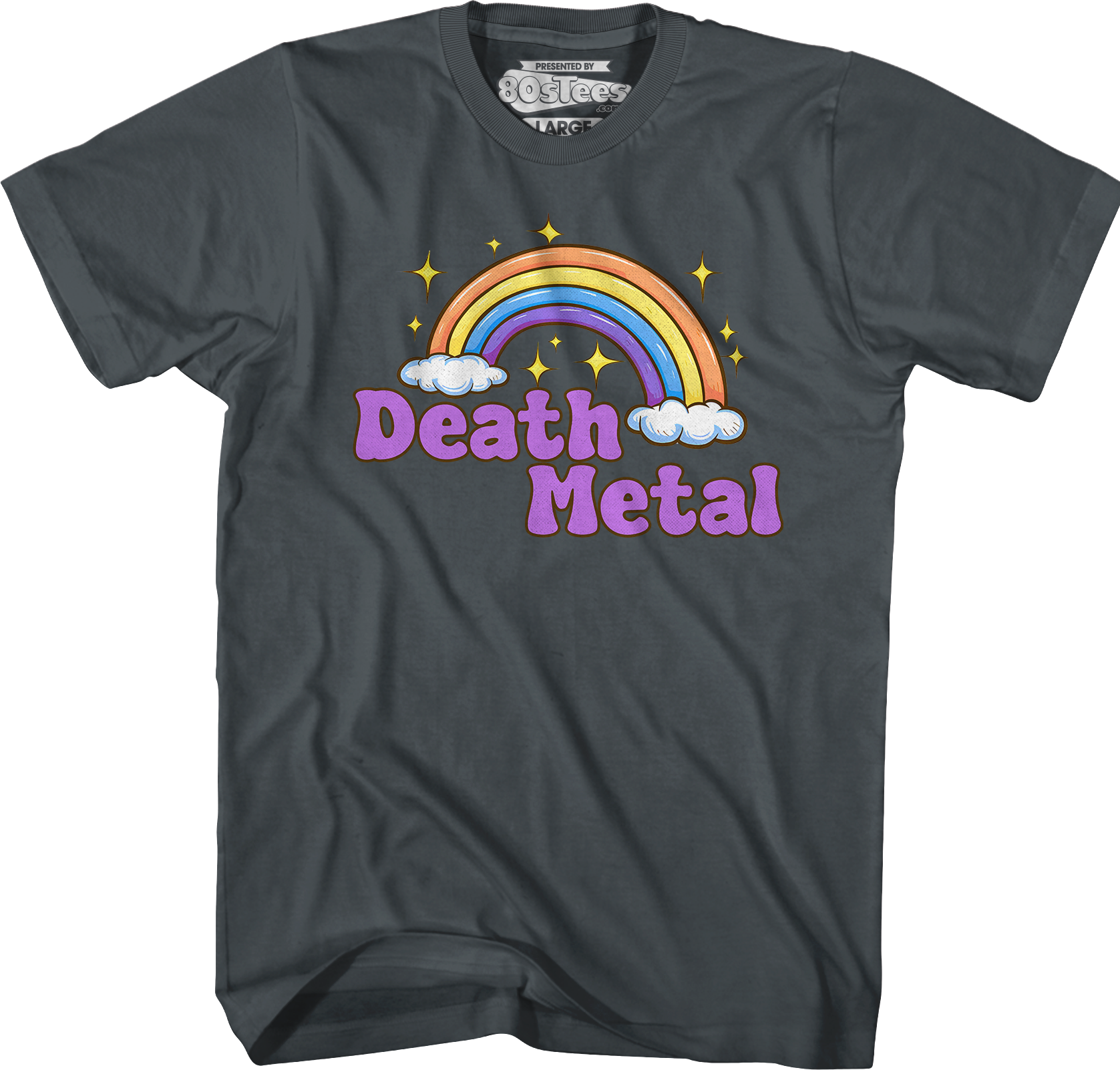 Death Metal Rainbow T-Shirt Hoodie, Sweatshirt | CiraTrend.com (Image 3)