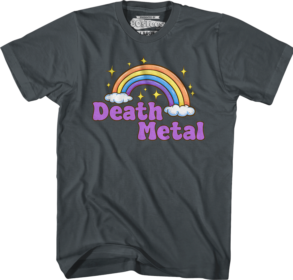Death Metal Rainbow T-Shirt Hoodie, Sweatshirt | CiraTrend.com (Image 5)