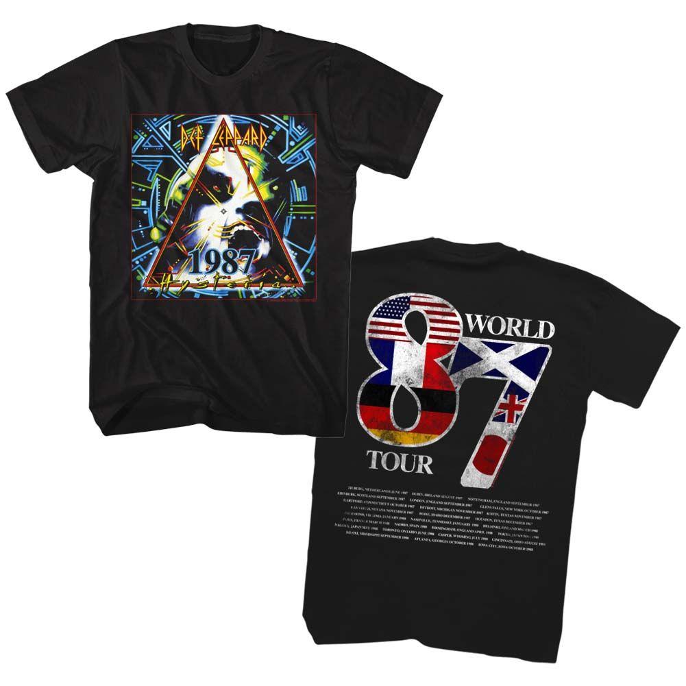 Def Leppard Def World Tour T-Shirt Hoodie, Sweatshirt | CiraTrend.com (Image 2)
