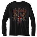Def Leppard Defcrest Long Sleeve T-Shirt Hoodie, Sweatshirt | CiraTrend.com