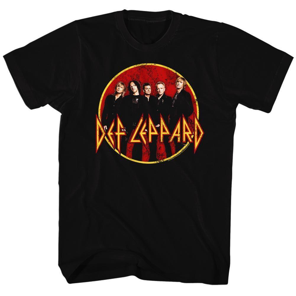 Def Leppard Groupshot Boyfriend Tee Hoodie, Sweatshirt | CiraTrend.com (Image 2)