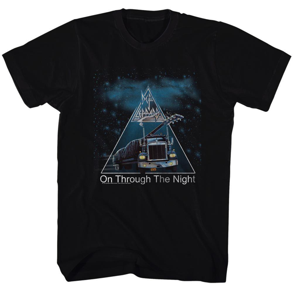 Def Leppard On Through The Night Boyfriend Tee Hoodie, Sweatshirt | CiraTrend.com