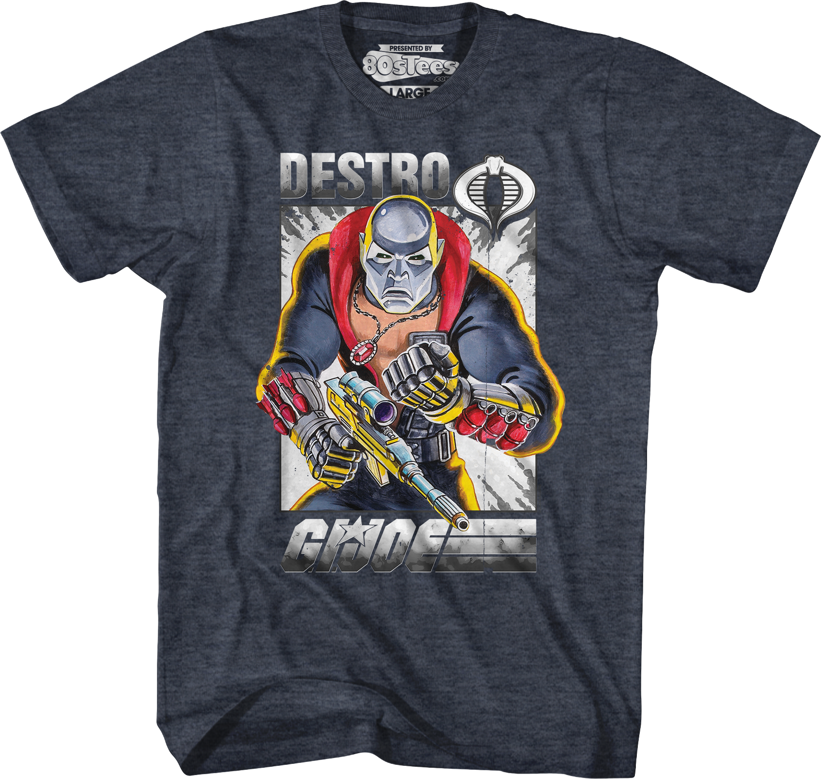 Destro GI Joe T-Shirt Hoodie, Sweatshirt | CiraTrend.com (Image 3)