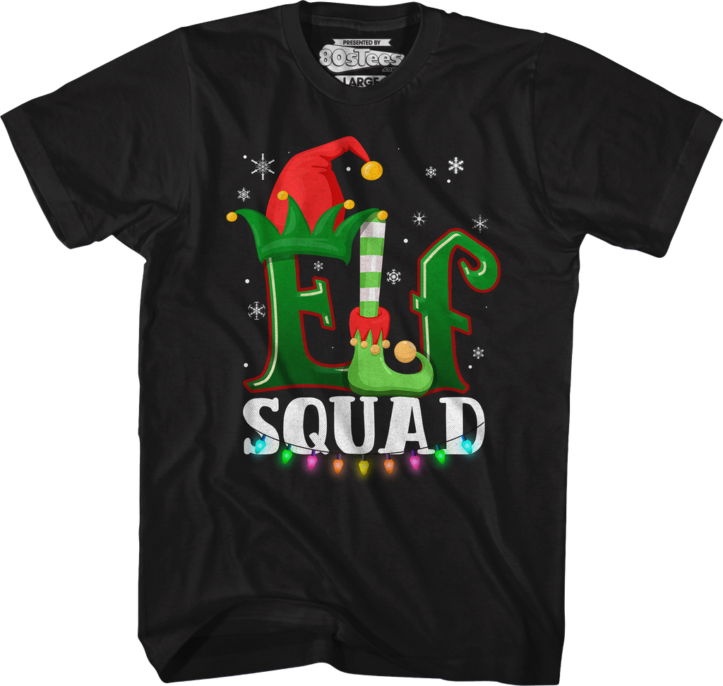 Elf Squad T-Shirt Hoodie, Sweatshirt | CiraTrend.com (Image 1)