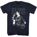Elvis Presley - Elvis On The Mic T-Shirt Hoodie, Sweatshirt | CiraTrend.com