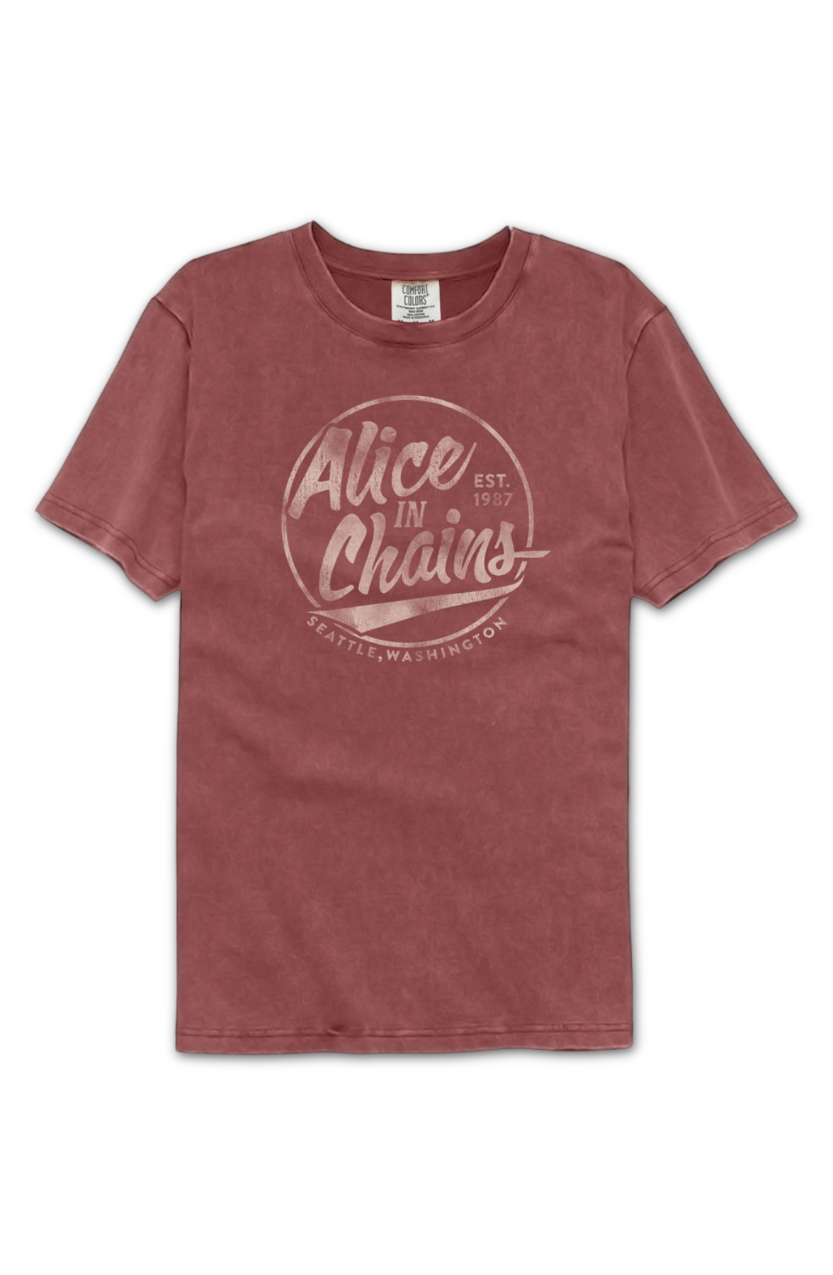 Est. 1987 Alice In Chains Comfort Colors Brand T-Shirt Hoodie, Sweatshirt | CiraTrend.com (Image 2)