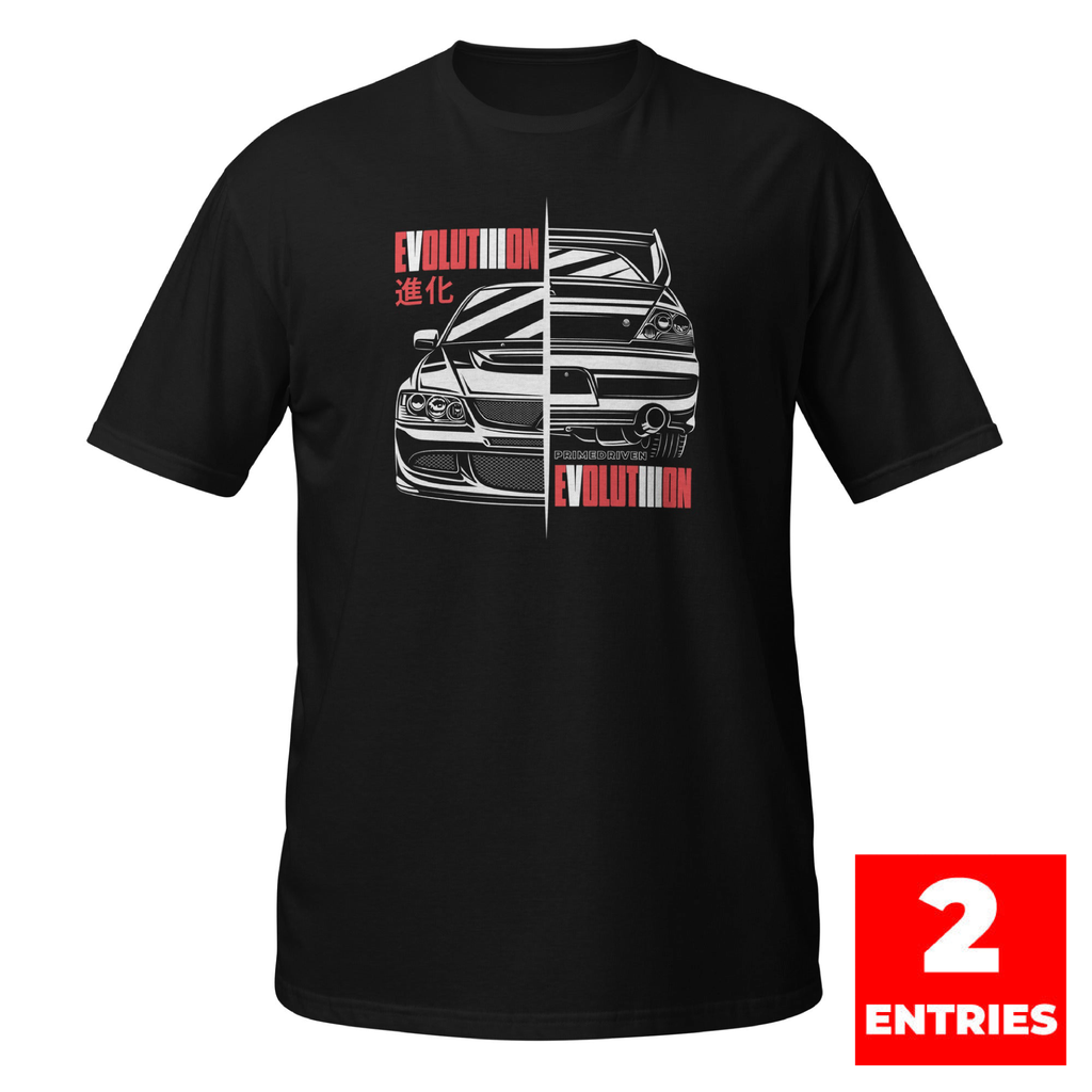 EVO 8 Split Shirt Hoodie, Sweatshirt | CiraTrend.com (Image 1)