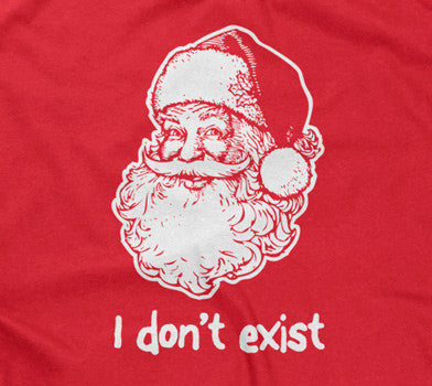 I Don't Exist (Santa) T-Shirt Hoodie, Sweatshirt | CiraTrend.com (Image 2)