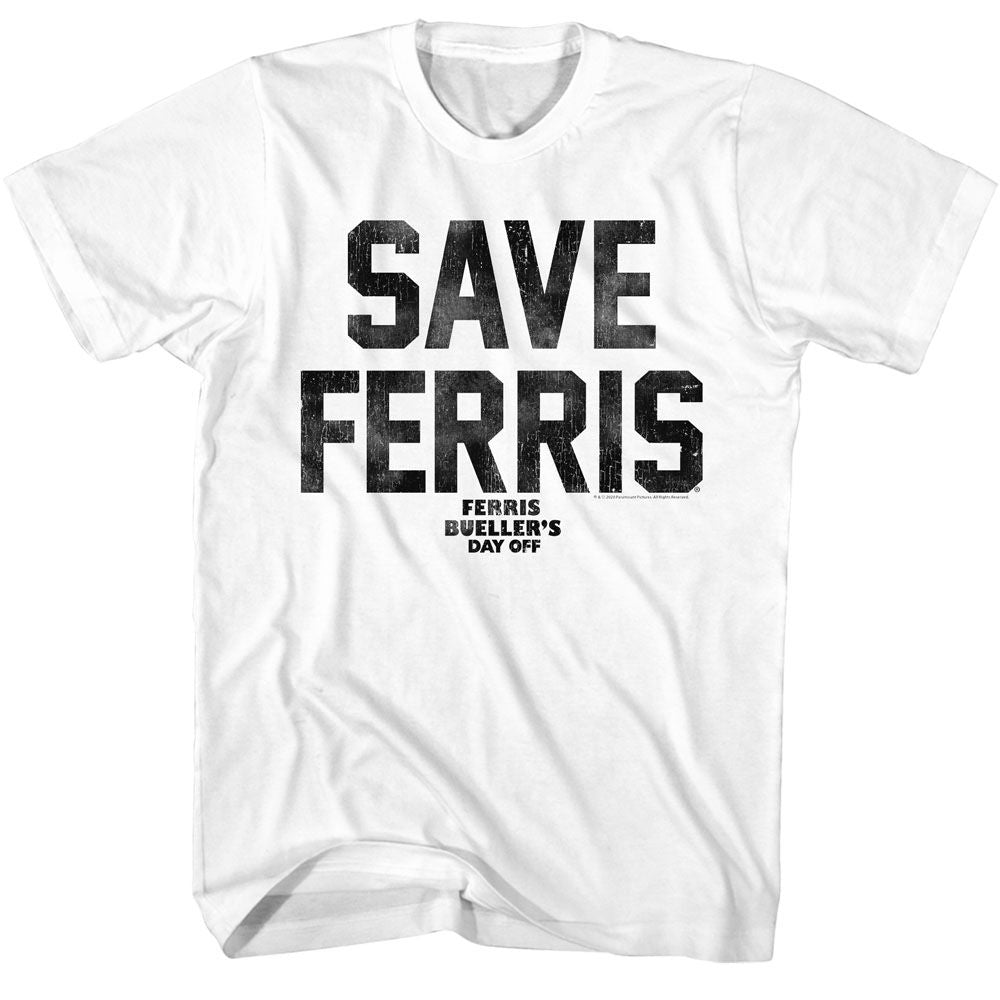 Ferris Bueller's Day Off - FBDO Save Ferris Again Boyfriend Tee Hoodie, Sweatshirt | CiraTrend.com