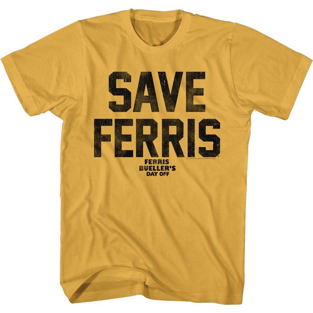 Ferris Bueller's Day Off Save Ferris Again Boyfriend Tee Hoodie, Sweatshirt | CiraTrend.com