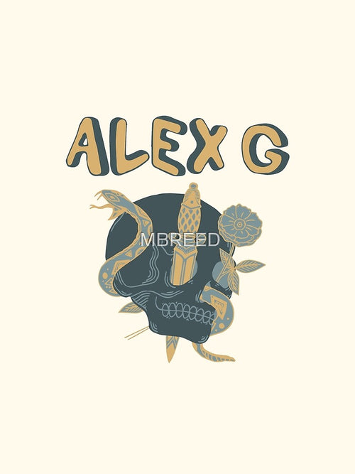 (Sandy) Alex G Blue Skull by MBREED