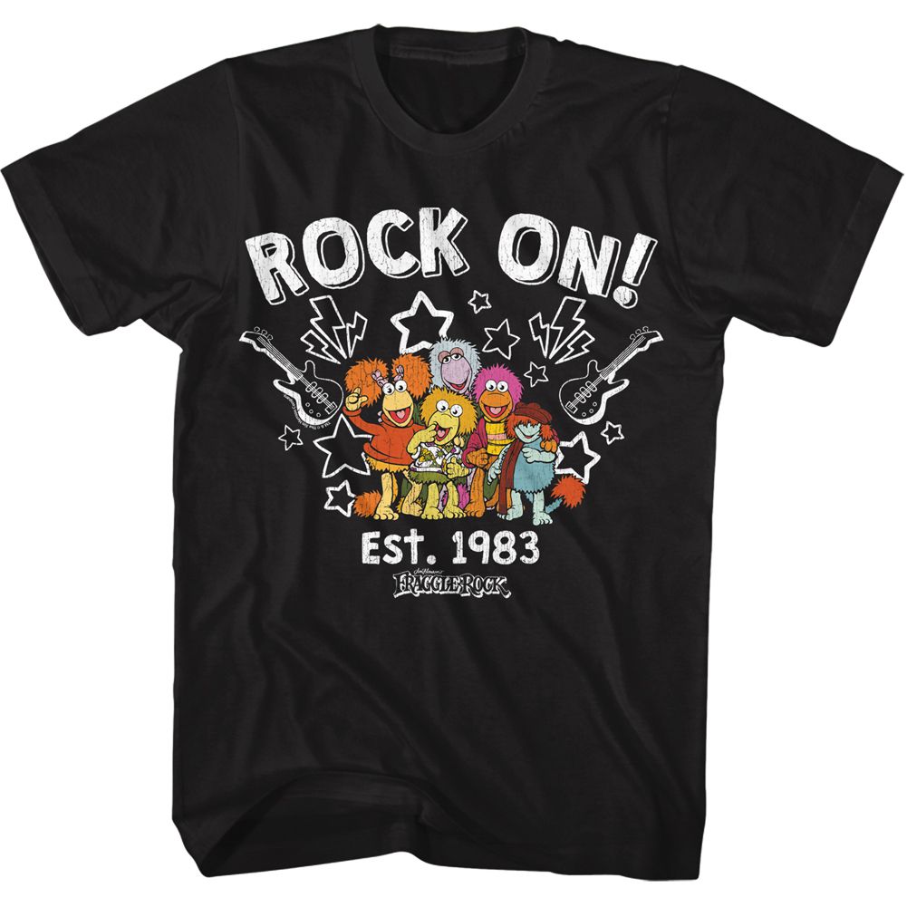 Fraggle Rock - Guitars And Stars T-Shirt Hoodie, Sweatshirt | CiraTrend.com