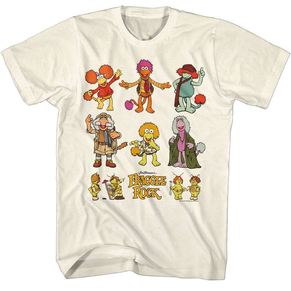 Fraggle Rock - Multiple Characters Boyfriend Tee Hoodie, Sweatshirt | CiraTrend.com