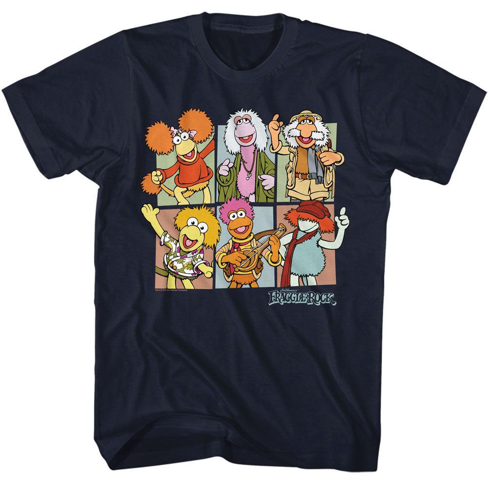 Fraggle Rock - Squares T-Shirt Hoodie, Sweatshirt | CiraTrend.com