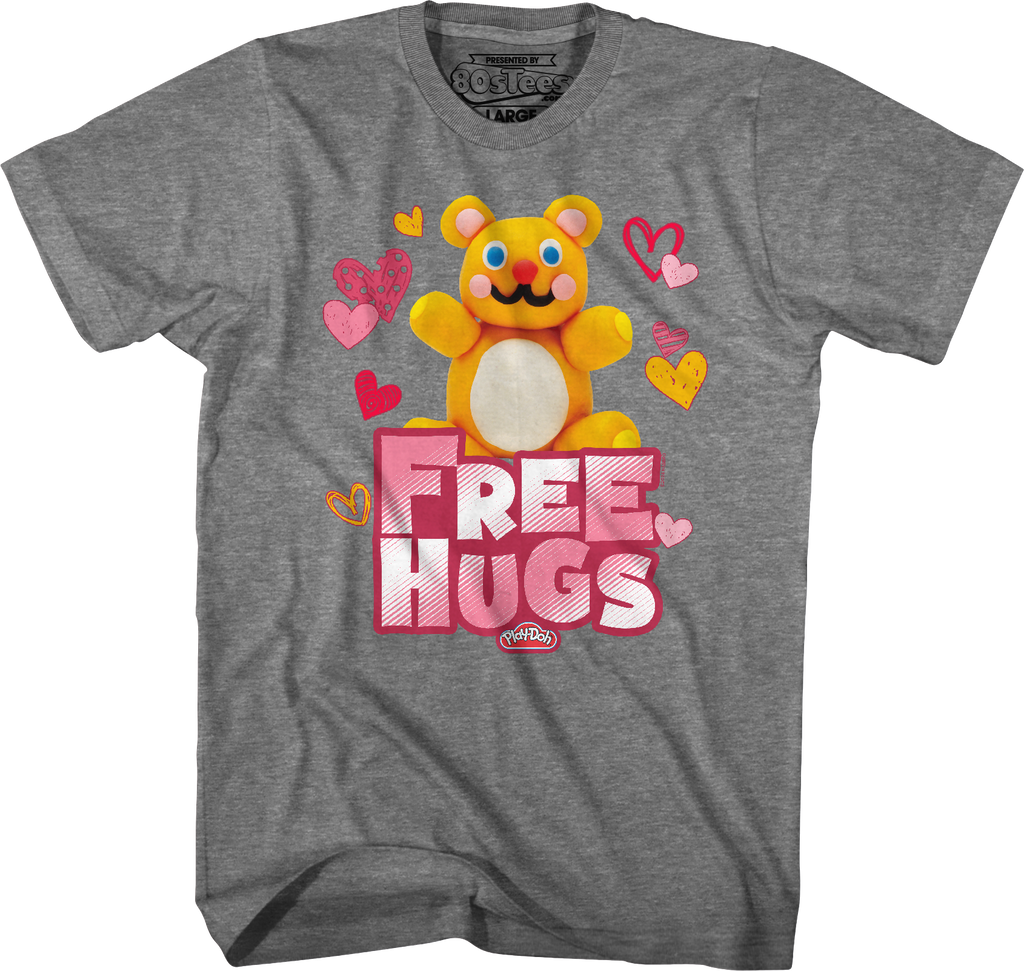 Free Hugs Play-Doh T-Shirt Hoodie, Sweatshirt | CiraTrend.com (Image 3)