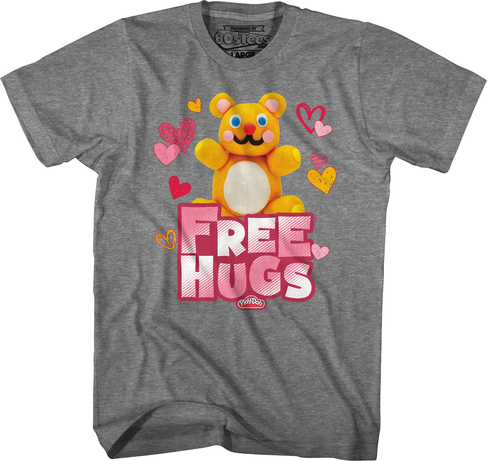 Free Hugs Play-Doh T-Shirt Hoodie, Sweatshirt | CiraTrend.com (Image 3)
