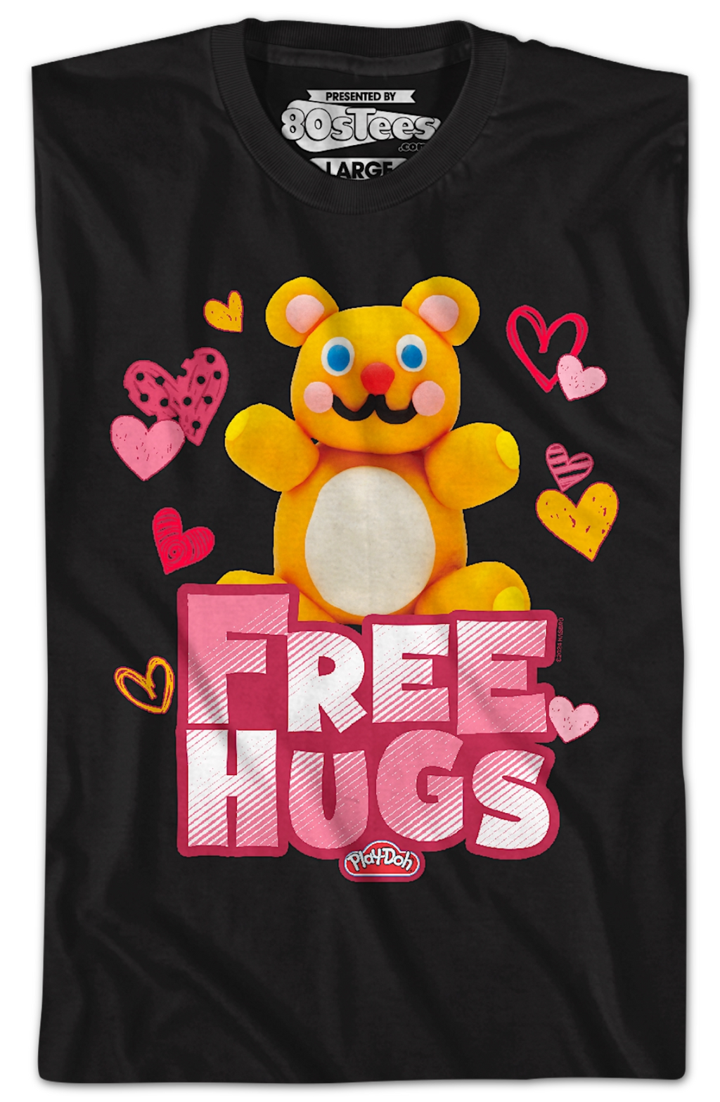 Exclusive Free Hugs Play-Doh T-Shirt Hoodie, Sweatshirt | CiraTrend.com (Image 2)
