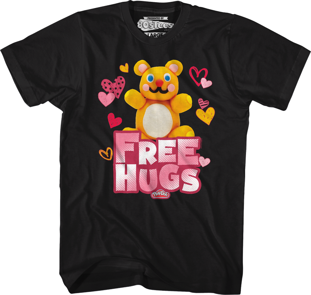 Free Hugs Play-Doh T-Shirt Hoodie, Sweatshirt | CiraTrend.com (Image 1)