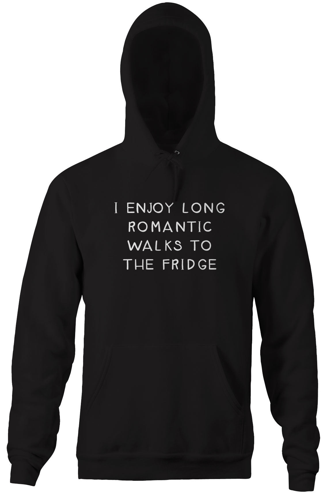 I Enjoy Long Romantic Walks To The Fridge Hoodie T-Shirts, Sweatshirt | CiraTrend.com (Image 3)