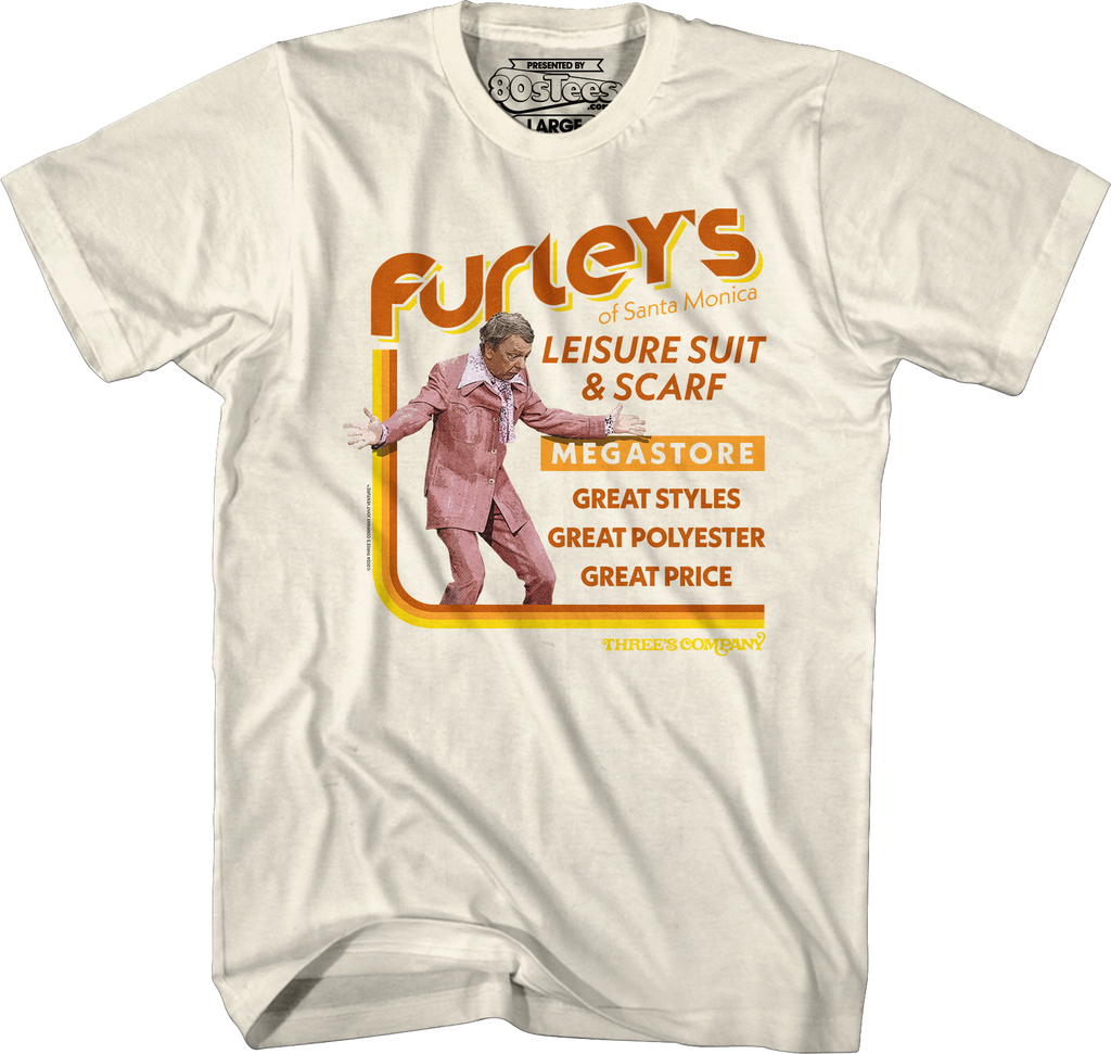 Furley's of Santa Monica Three's Company T-Shirt Hoodie, Sweatshirt | CiraTrend.com (Image 3)