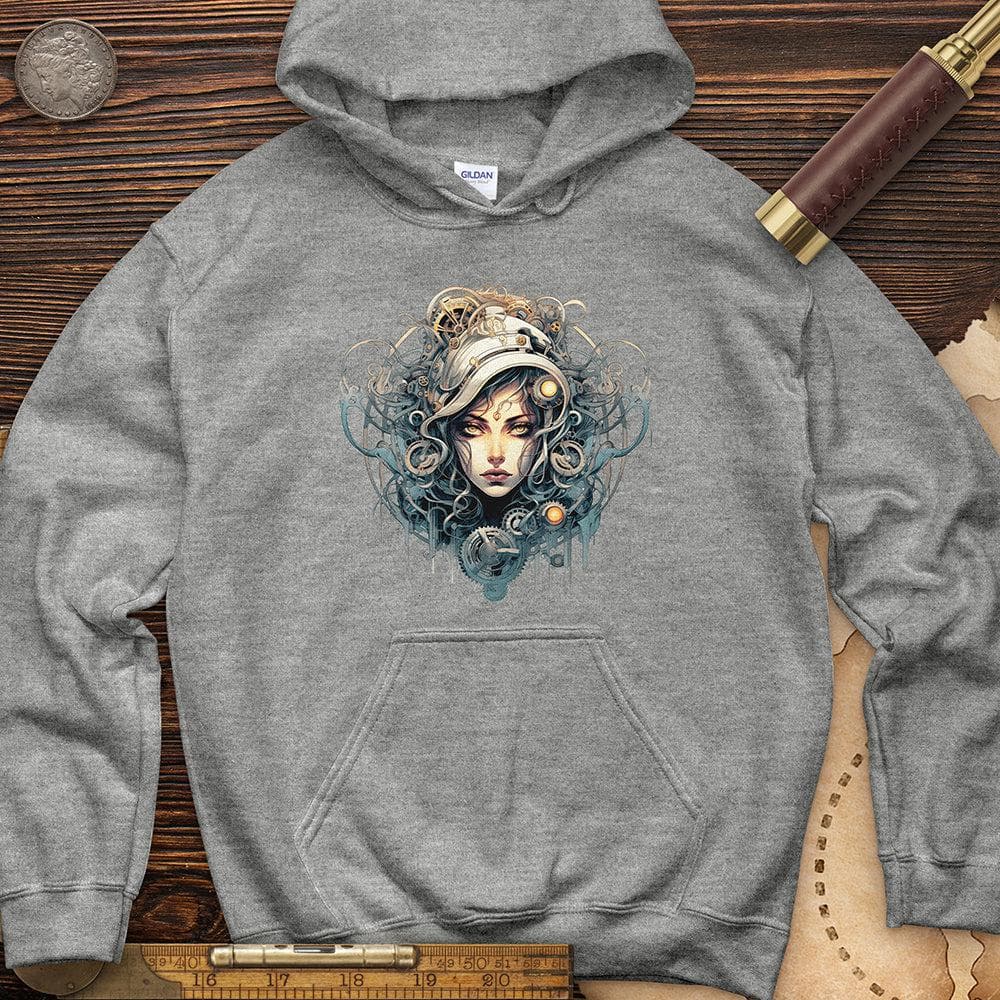 Female Robot Hoodie T-Shirts, Sweatshirt | CiraTrend.com (Image 4)