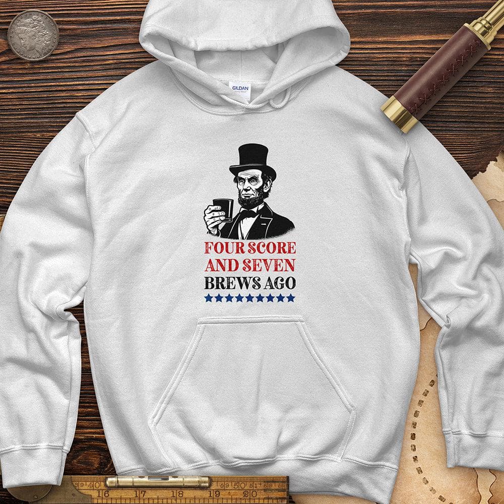 Four Score and Seven Brews Ago Hoodie T-Shirts, Sweatshirt | CiraTrend.com (Image 2)