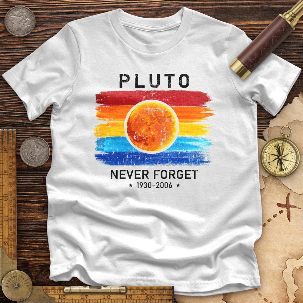 Pluto Never Forget Premium Quality Tee Hoodie, Sweatshirt | CiraTrend.com (Image 2)