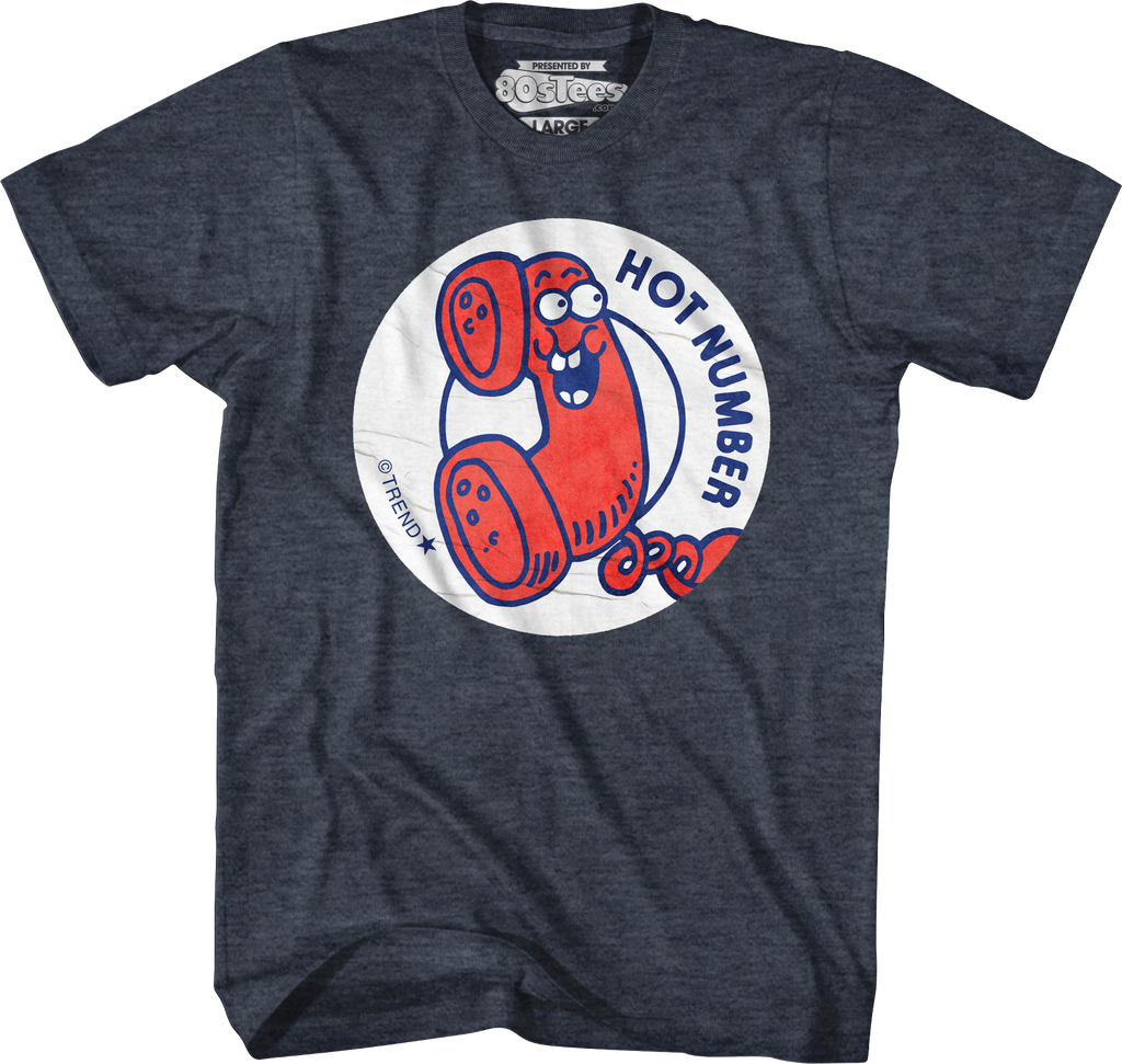 Hot Number Scratch N Sniff T-Shirt Hoodie, Sweatshirt | CiraTrend.com (Image 3)