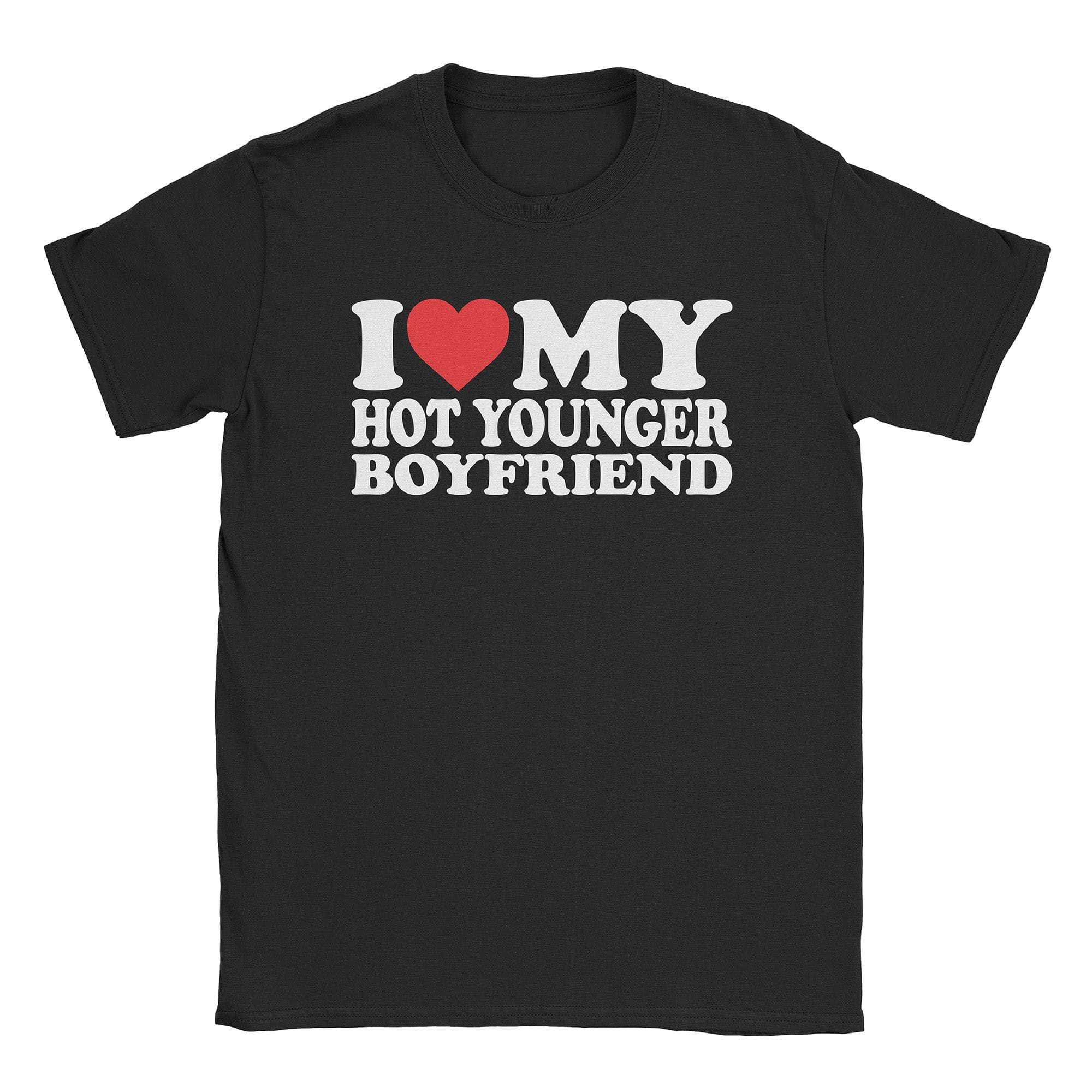 I Ã¢â„¢Â¡ Ã¯Â¸Å½My Younger Bf T-Shirt Hoodie, Sweatshirt | CiraTrend.com (Image 1)