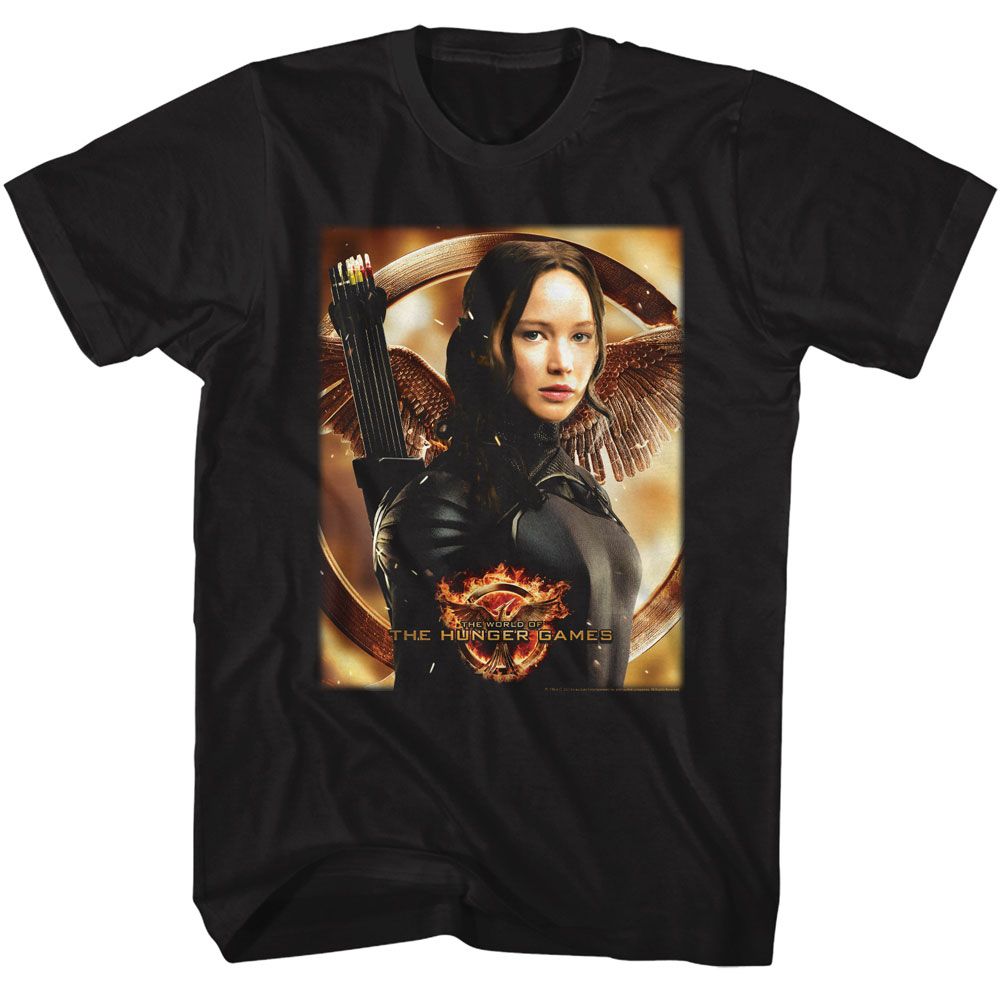 Hunger Games - Katniss Mockingjay BG T-Shirt Hoodie, Sweatshirt | CiraTrend.com