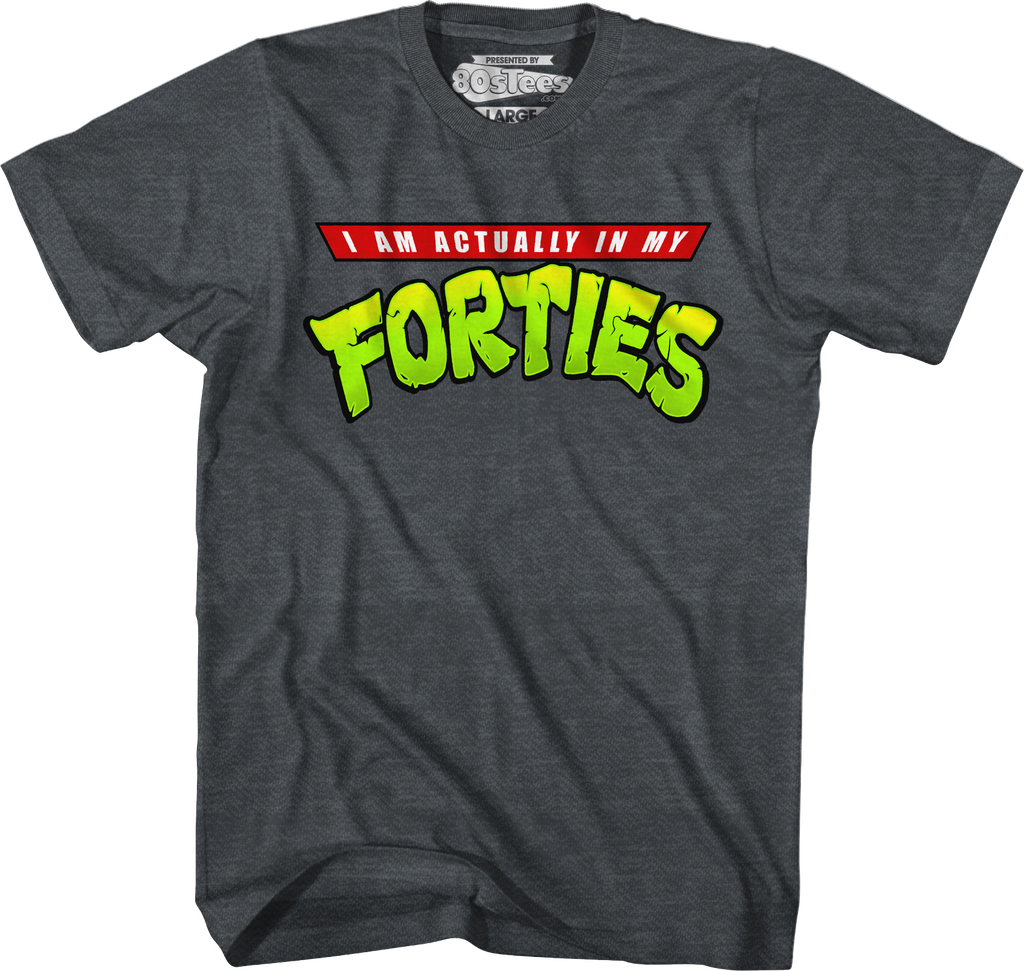 I Am Actually In My Forties T-Shirt Hoodie, Sweatshirt | CiraTrend.com (Image 3)