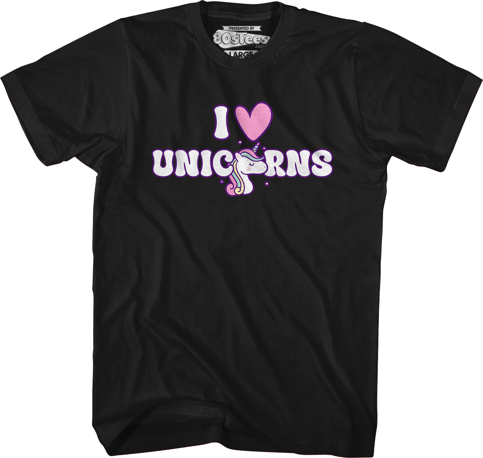 I Love Unicorns T-Shirt Style001 Hoodie, Sweatshirt | CiraTrend.com (Image 1)