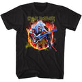 Iron Maiden - Flaming Circle Boyfriend Tee Hoodie, Sweatshirt | CiraTrend.com