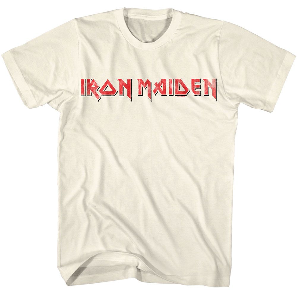 Iron Maiden - Red Black Logo T-Shirt Hoodie, Sweatshirt | CiraTrend.com