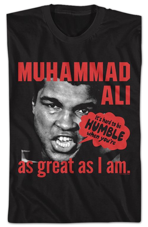 It's Hard To Be Humble Muhammad Ali T-Shirt Hoodie, Sweatshirt | CiraTrend.com (Image 2)
