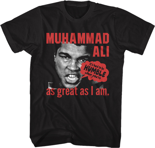 It's Hard To Be Humble Muhammad Ali T-Shirt Hoodie, Sweatshirt | CiraTrend.com (Image 1)