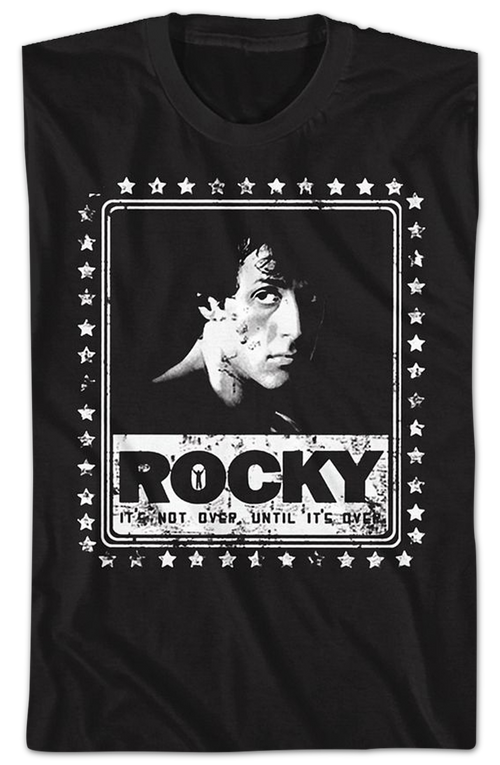 It's Not Over Until It's Over Rocky T-Shirt Hoodie, Sweatshirt | CiraTrend.com (Image 2)