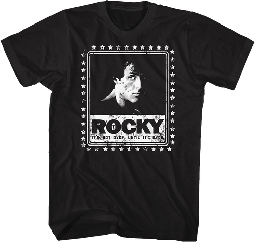 It's Not Over Until It's Over Rocky T-Shirt Hoodie, Sweatshirt | CiraTrend.com (Image 1)
