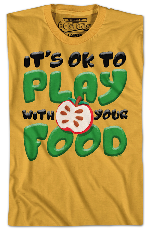 It's OK To Play With Your Food Play-Doh T-Shirt Hoodie, Sweatshirt | CiraTrend.com (Image 2)